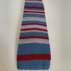 Striped necktie